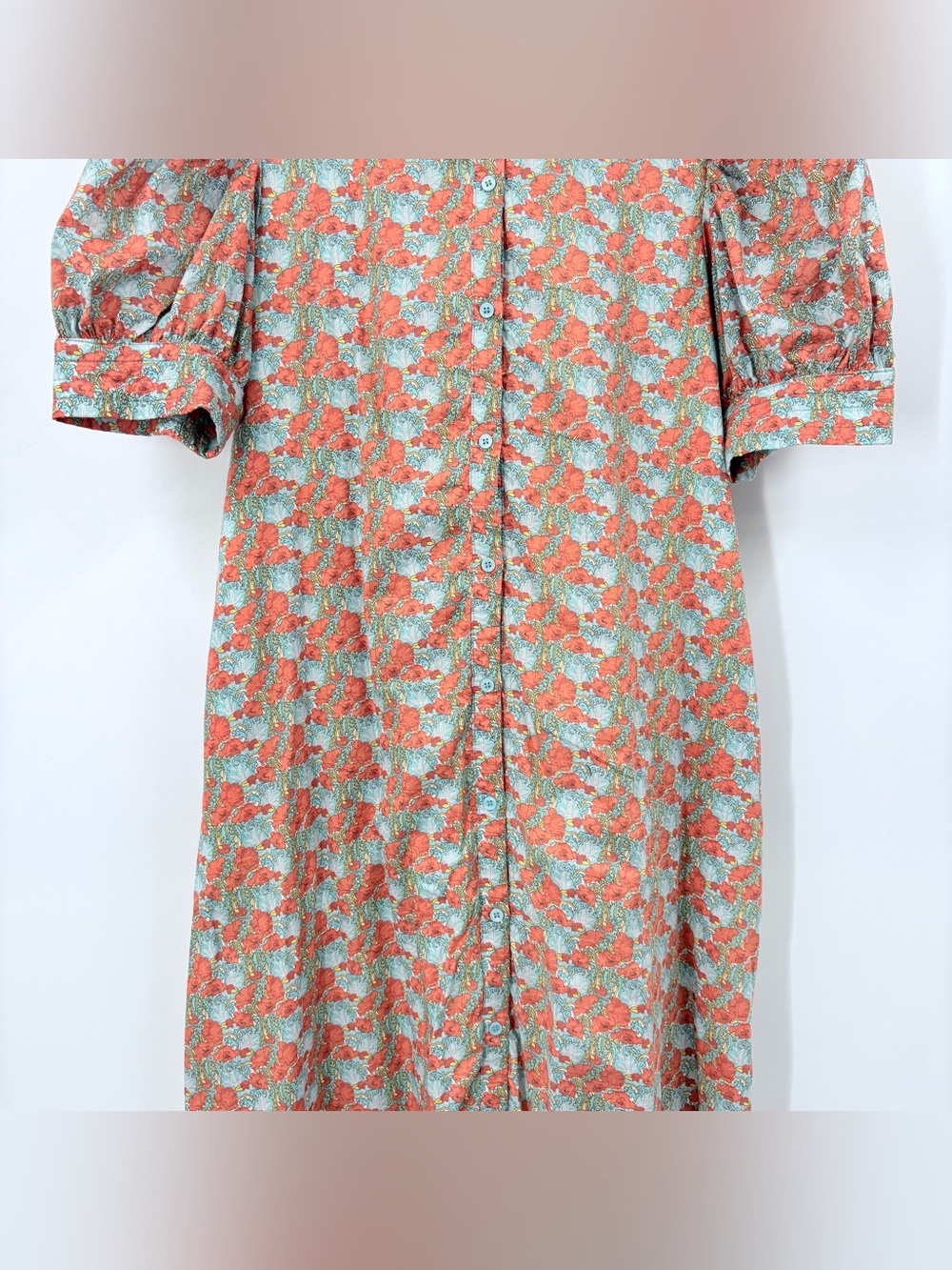 Hyacinth House Orange & Blue Floral Louisa Maxi Dress - Picture 9 of 16